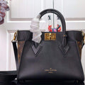 LV M57728 Louis Vuitton On My Side Tote Bag Black