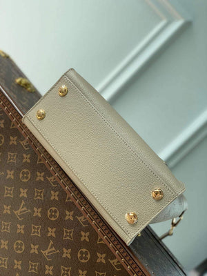 LV M57729 Louis Vuitton On My Side PM Tote Bag Beige - Default Title - View 4