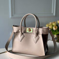 LV M57729 Louis Vuitton On My Side PM Tote Bag M57728 Greige