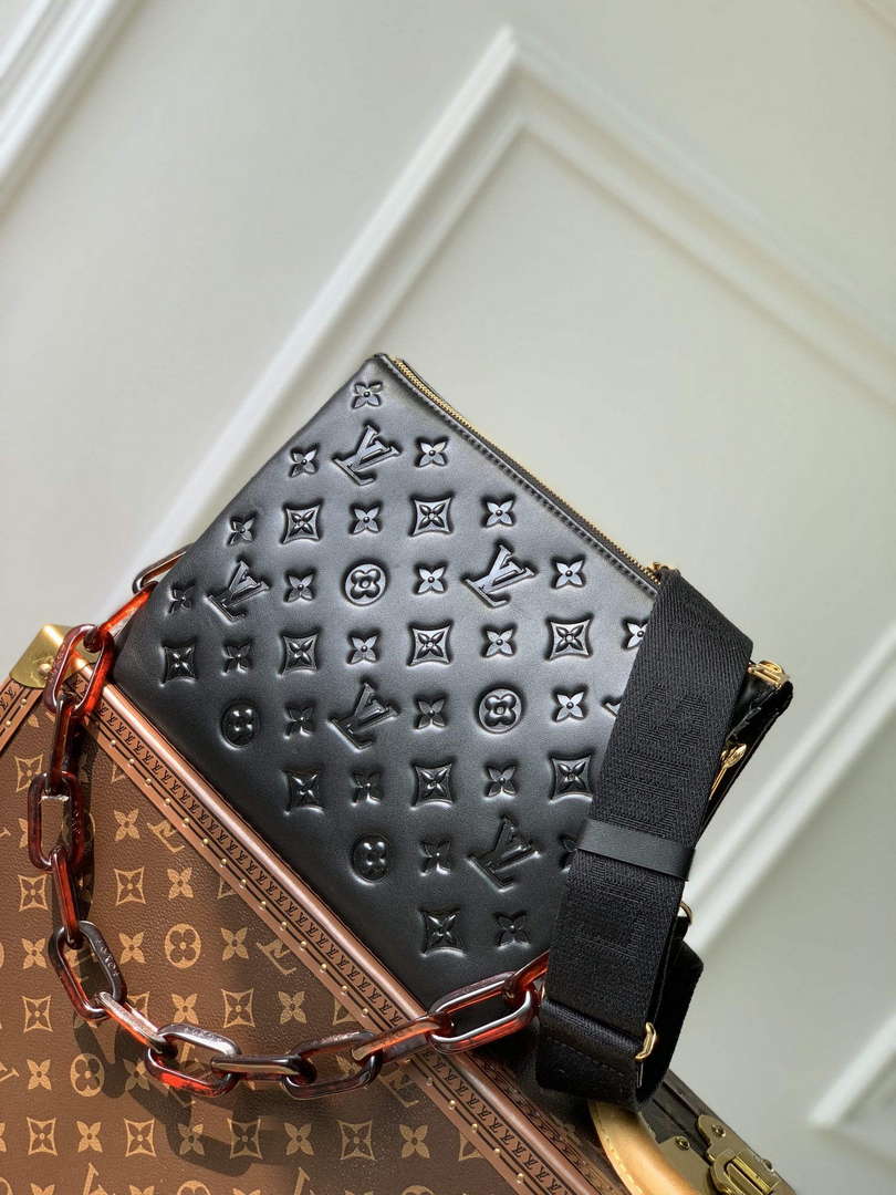 LV M57790 Louis Vuitton Coussin PM Handbag Black - Default Title - View 2
