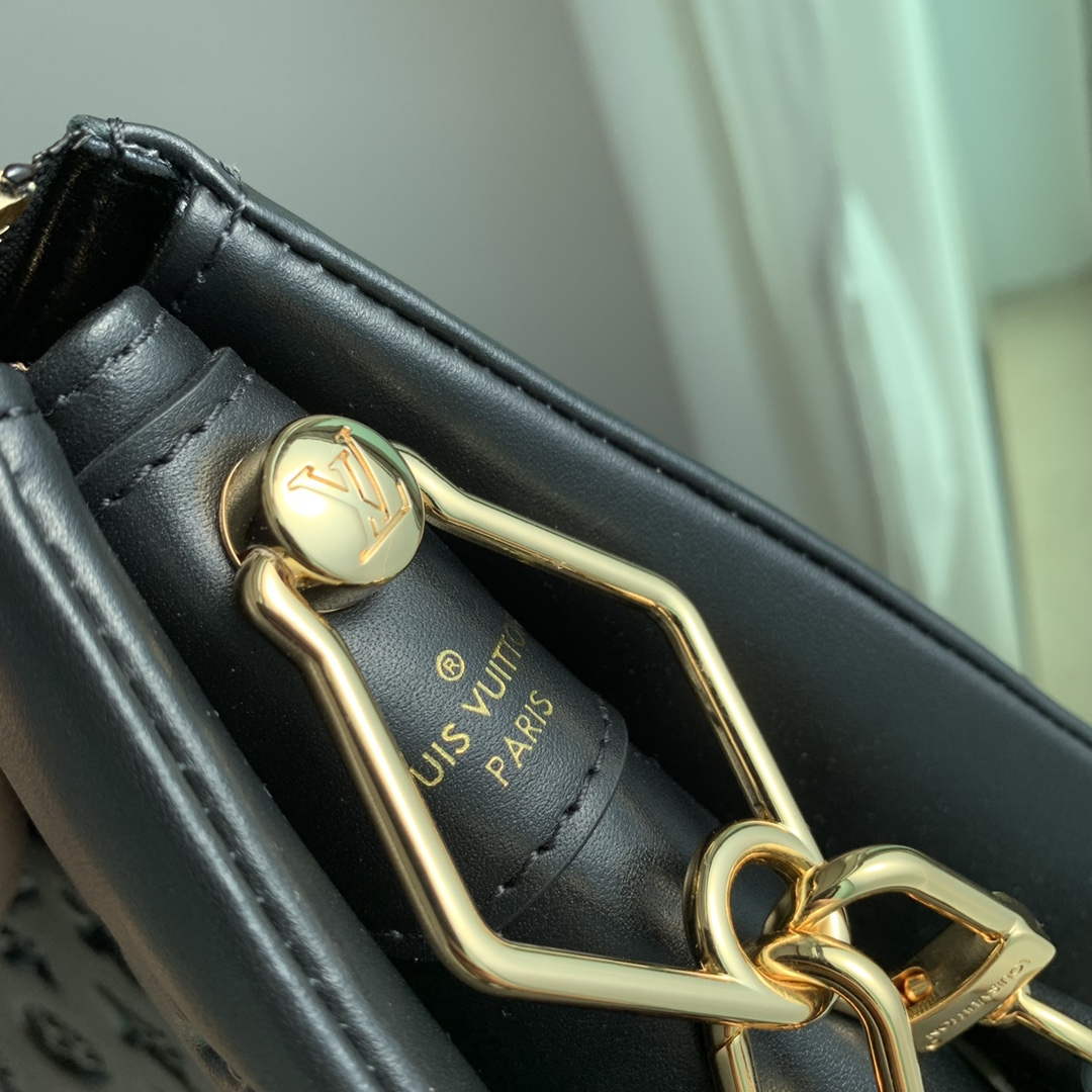 LV M57790 Louis Vuitton Coussin PM Handbag Black - Default Title - View 6