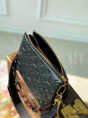 LV M57790 Louis Vuitton Coussin PM Handbag Black - Default Title - View 8