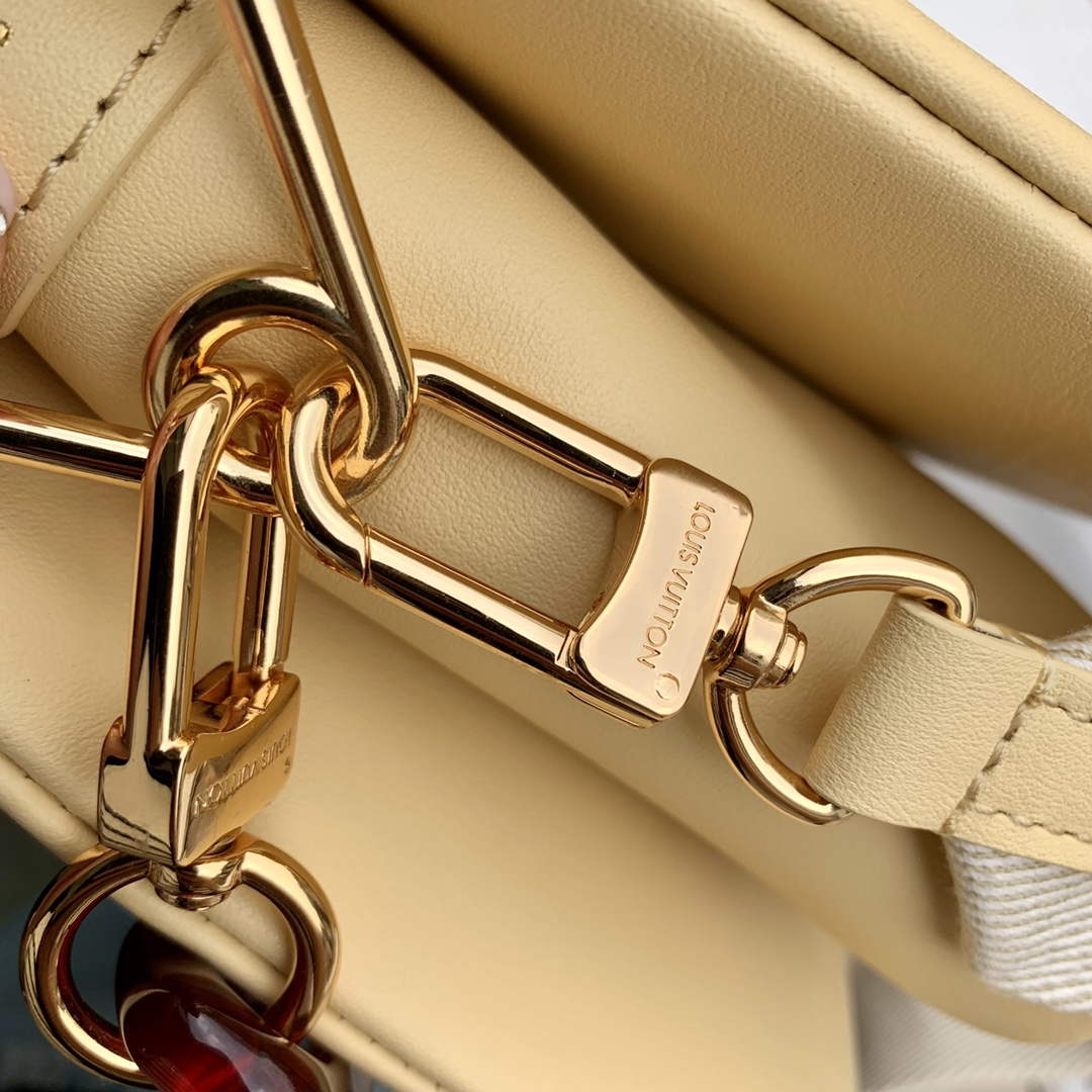 LV M57790 Louis Vuitton Coussin PM Handbag Yellow - Default Title - View 5