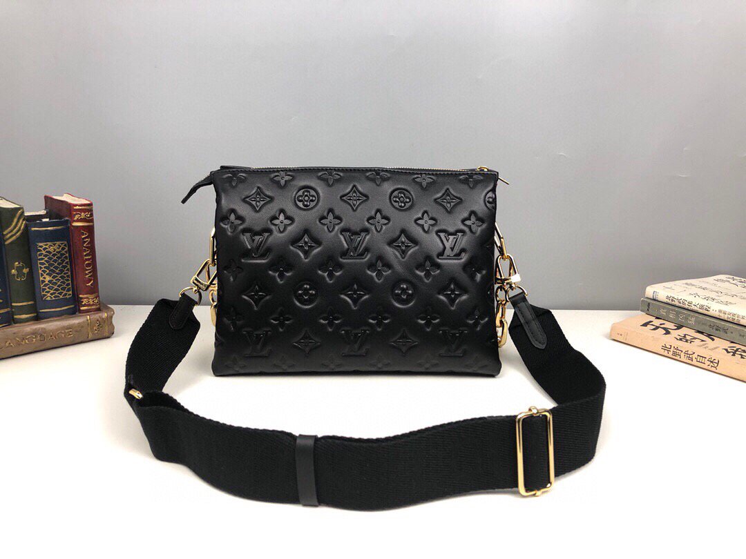 LV M57790 Louis Vuitton Coussin PM Bag M57793 Black - luxibagsmall