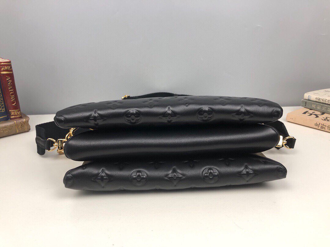 LV M57790 Louis Vuitton Coussin PM Bag M57793 Black - luxibagsmall