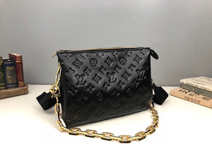 LV M57790 Louis Vuitton Coussin PM Bag M57793 Black - luxibagsmall