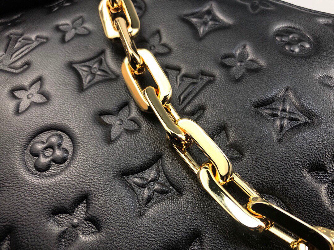 LV M57790 Louis Vuitton Coussin PM Bag M57793 Black - luxibagsmall