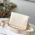 LV M57793 Louis Vuitton Coussin PM Bag M57790 Cream - luxibagsmall