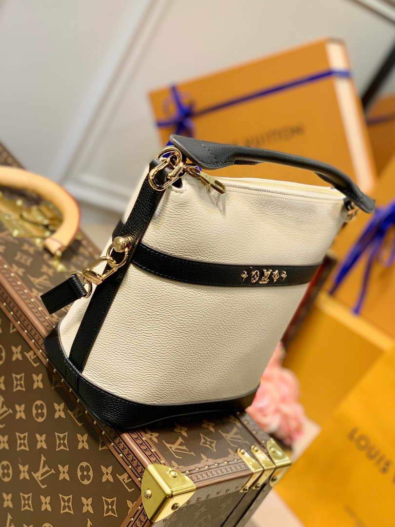 LV M57813 Louis Vuitton Cruiser PM M57934 Bag Black White - luxibagsmall