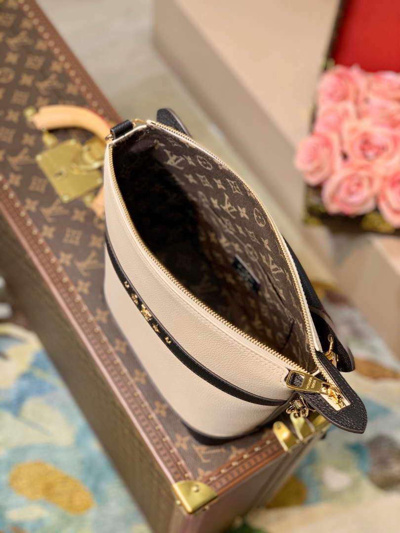 LV M57813 Louis Vuitton Cruiser PM M57934 Bag Black White - luxibagsmall