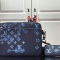 LV M57840 Louis Vuitton Trio Messenger Bag Ink Watercolor