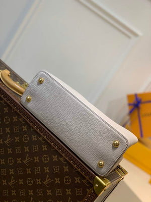 LV M57904 Louis Vuitton Capucines BB Handbag Apricot and Orange - Default Title - View 8