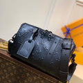 LV M57955 Louis Vuitton City Keepall Bag Black - luxibagsmall