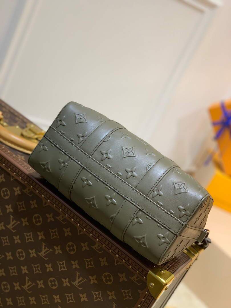 LV M57955 Louis Vuitton City Keepall Bag Green - luxibagsmall
