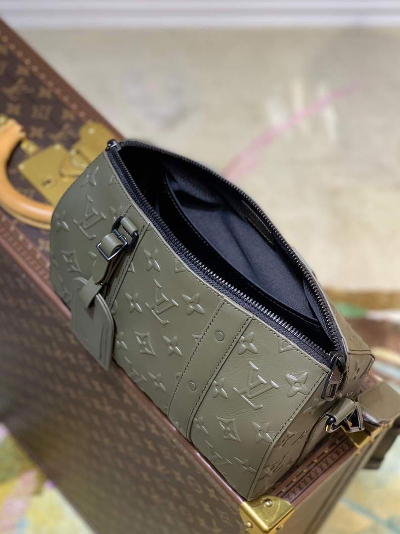 LV M57955 Louis Vuitton City Keepall Bag Green - luxibagsmall
