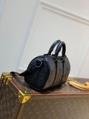 LV M57960 Louis Vuitton Keepall XS Handbag M57961 Black - luxibagsmall