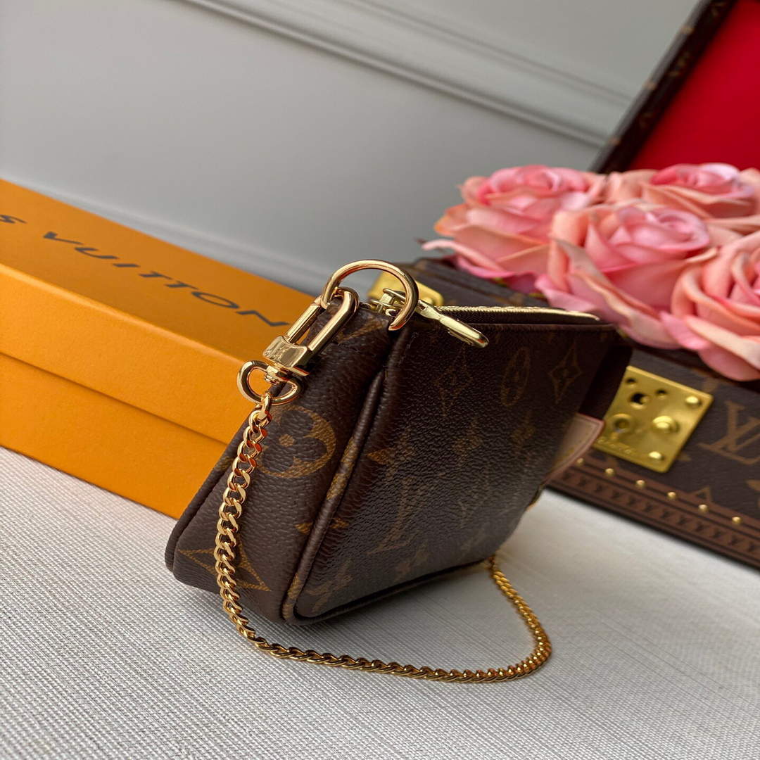LV M58009 Louis Vuitton Mini Pochette Accessoires Monogram - Default Title - View 3