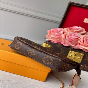 LV M58009 Louis Vuitton Mini Pochette Accessoires Monogram - Default Title - View 5