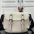 LV M58475 Louis Vuitton Christopher Messenger Bag White M58476