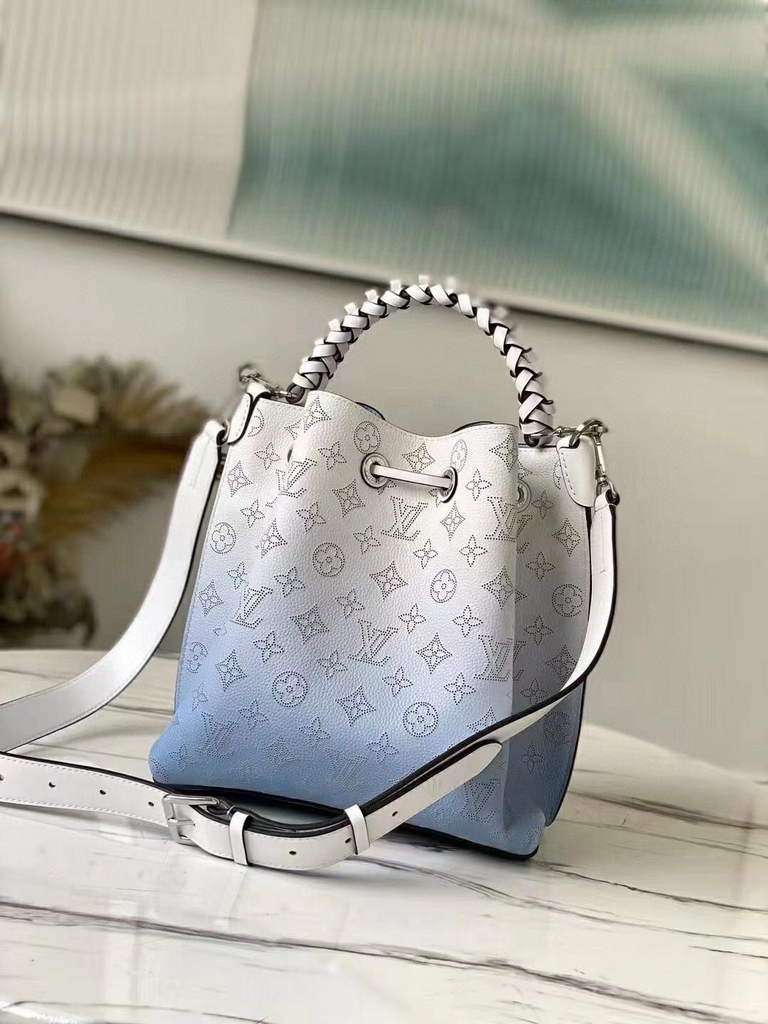 LV M57853 Louis Vuitton M58788 Muria Mahina M58483 Leather Blue - Default Title - View 3