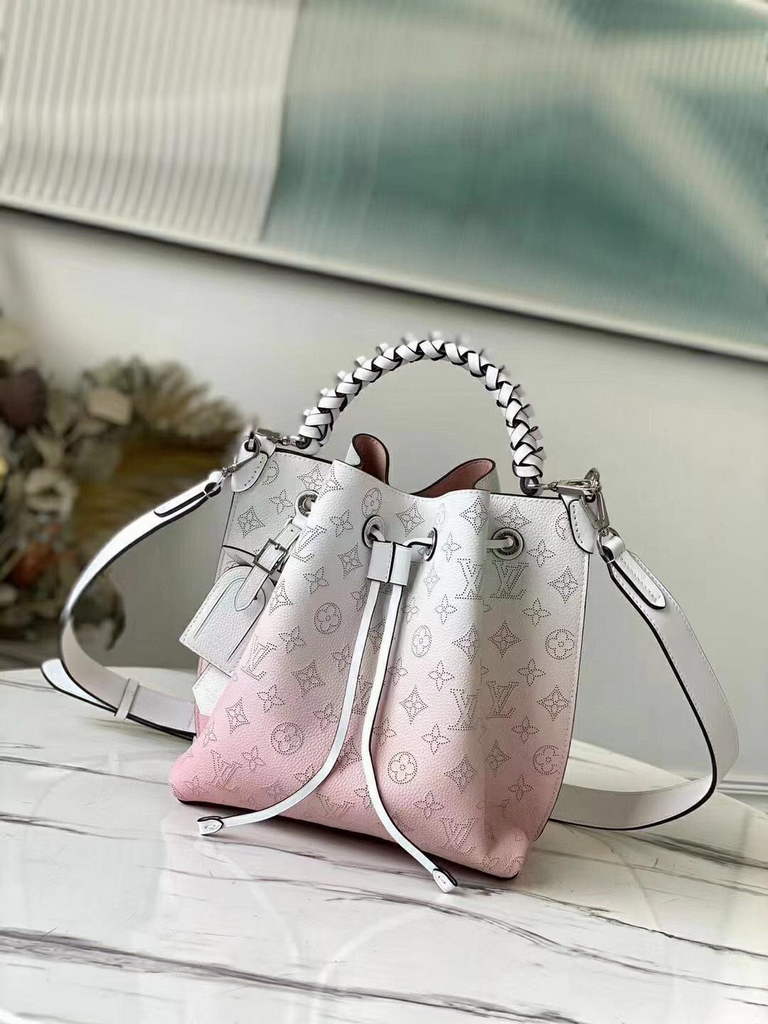 LV M58483 Louis Vuitton M58788 Muria M57853 Mahina Leather Pink - Default Title - View 1