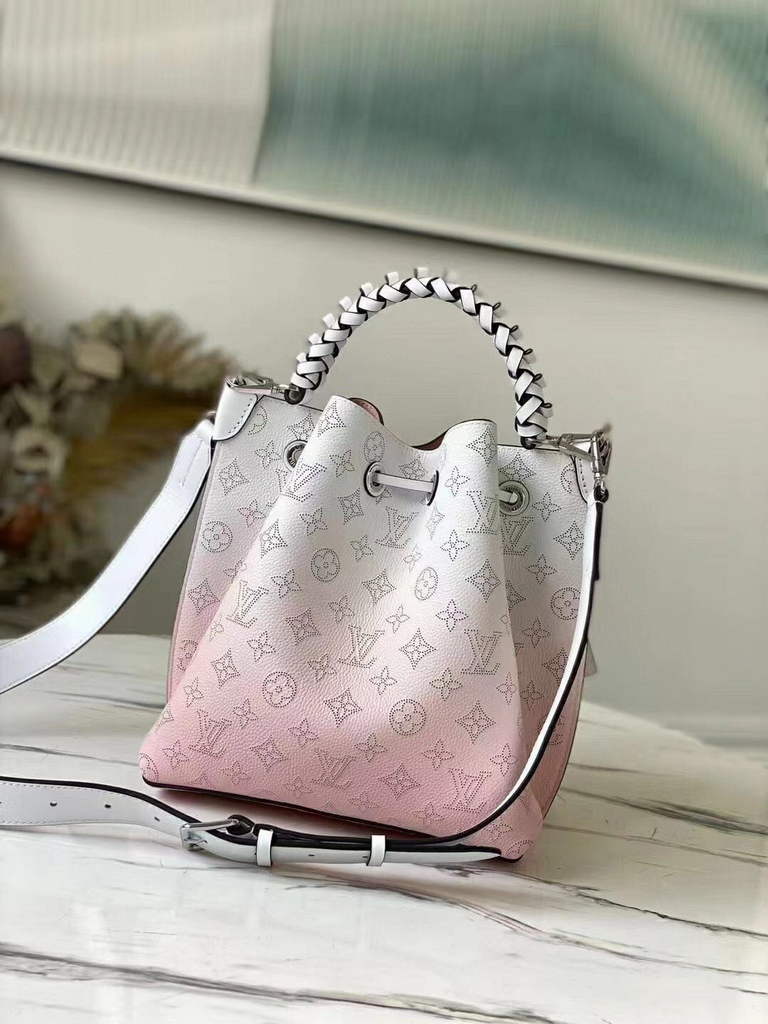 LV M58483 Louis Vuitton M58788 Muria M57853 Mahina Leather Pink - Default Title - View 3