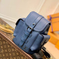 LV M58493 Louis Vuitton Christopher XS Bag Blue M58495