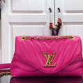 LV M58553 Louis Vuitton New Wave Chain Bag Agathe Pink M58552 M58549 M58550 M58664