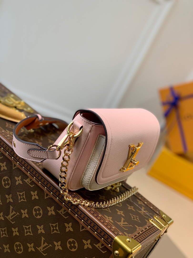 LV M58555 Louis Vuitton Lockme Tender Bag M58557 M58554 Pink - luxibagsmall