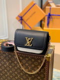 LV M58557 Louis Vuitton Lockme Tender Bag M58555 M58554 Black - luxibagsmall