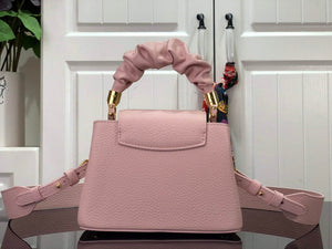 LV M58586 Louis Vuitton Capucines Mini BB Handbag Pink - Default Title - View 3