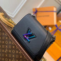 LV M58597 Louis Vuitton Twist Medium Bag Black