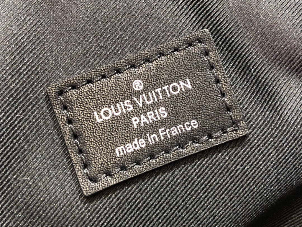 LV M58644 Louis Vuitton Christopher Slim Backpack Black
