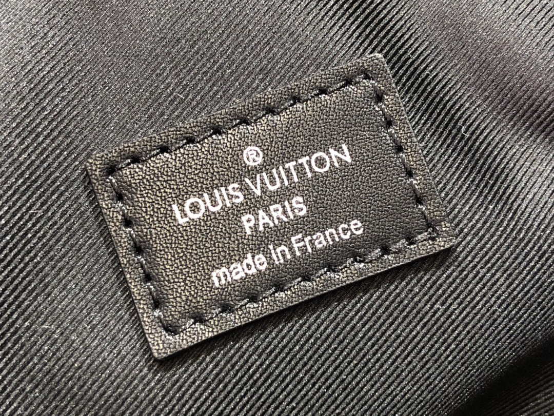 LV M58644 Louis Vuitton Christopher Slim Backpack Black - Default Title - View 7