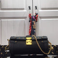 LV M58655 Louis Vuitton Papillon Trunk Epi Leather Bag M58647 M58649 Black