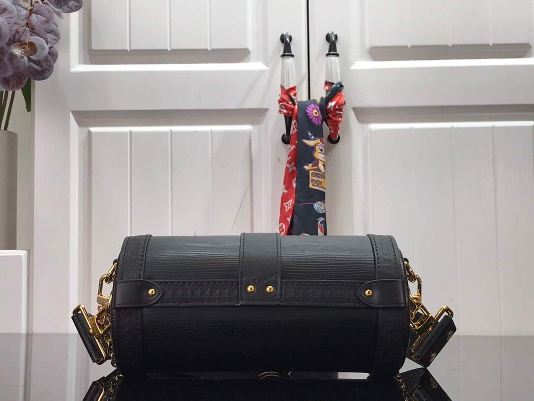 LV M58655 Louis Vuitton Papillon Trunk Epi Leather Bag M58647 M58649 Black