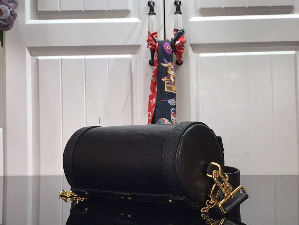 LV M58655 Louis Vuitton Papillon Trunk Epi Leather Bag M58647 M58649 Black