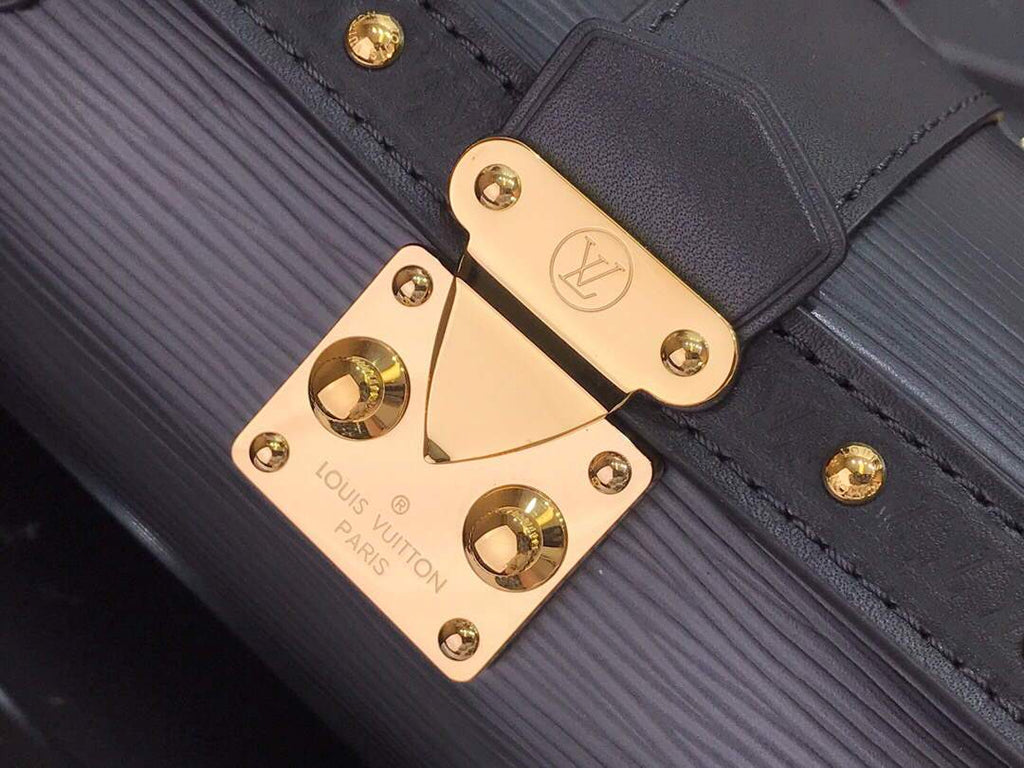 LV M58655 Louis Vuitton Papillon Trunk Epi Leather Bag M58647 M58649 Black