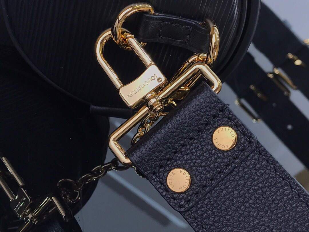 LV M58655 Louis Vuitton Papillon Trunk Epi Leather Bag M58647 M58649 Black