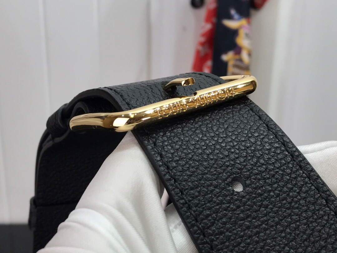 LV M58655 Louis Vuitton Papillon Trunk Epi Leather Bag M58647 M58649 Black