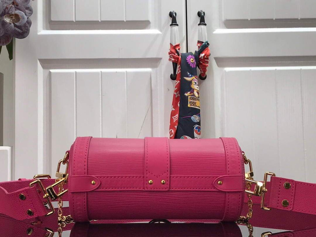 LV M58649 Louis Vuitton Papillon Trunk Epi Leather Bag M58647 M58655 Pink
