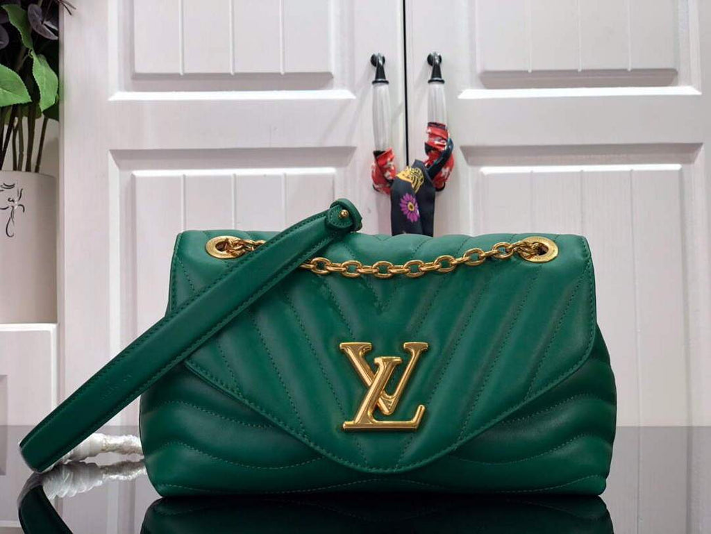 LV M58664 Louis Vuitton New Wave Chain Bag Emerald Green M58552 M58549 M58553 M58550