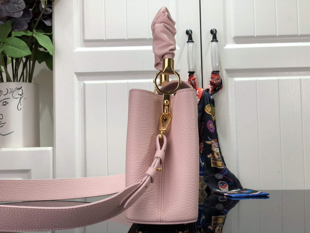 LV M58732 Louis Vuitton Capucines BB Handbag Pink - Default Title - View 2
