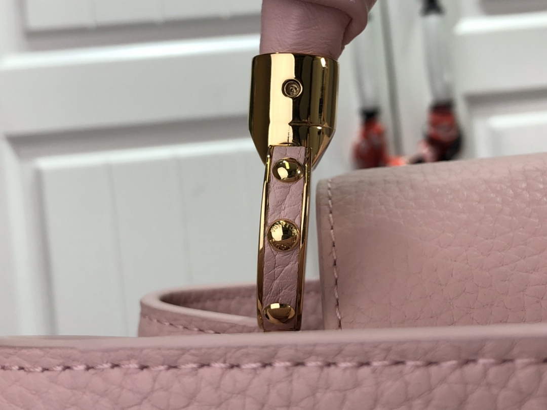 LV M58732 Louis Vuitton Capucines BB Handbag Pink - Default Title - View 6