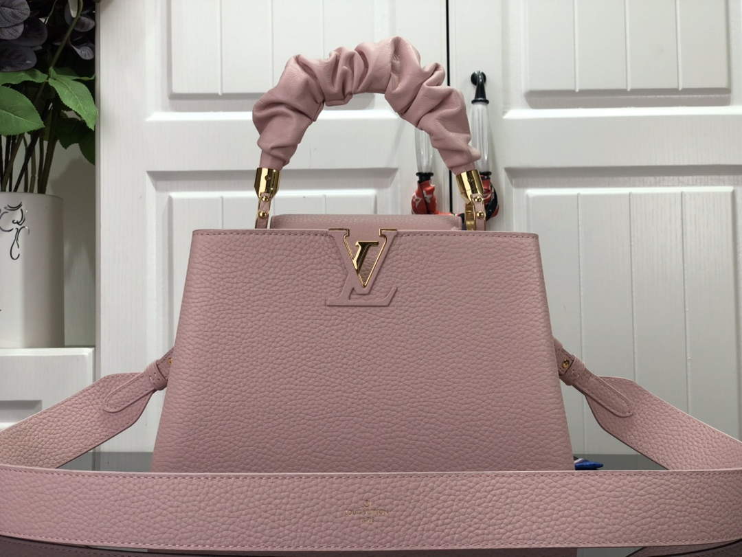 LV M58732 Louis Vuitton Capucines BB Handbag Pink - Default Title - View 10
