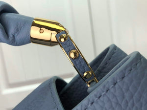 LV M58732 Louis Vuitton Capucines BB Handbag Blue - Default Title - View 5