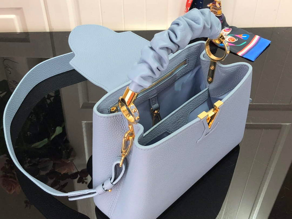 LV M58732 Louis Vuitton Capucines BB Handbag Blue