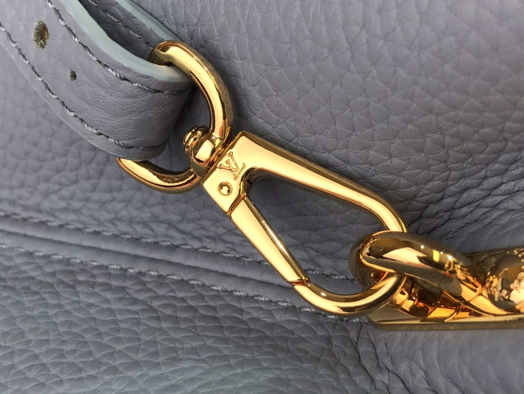 LV M58732 Louis Vuitton Capucines BB Handbag Blue - Default Title - View 8