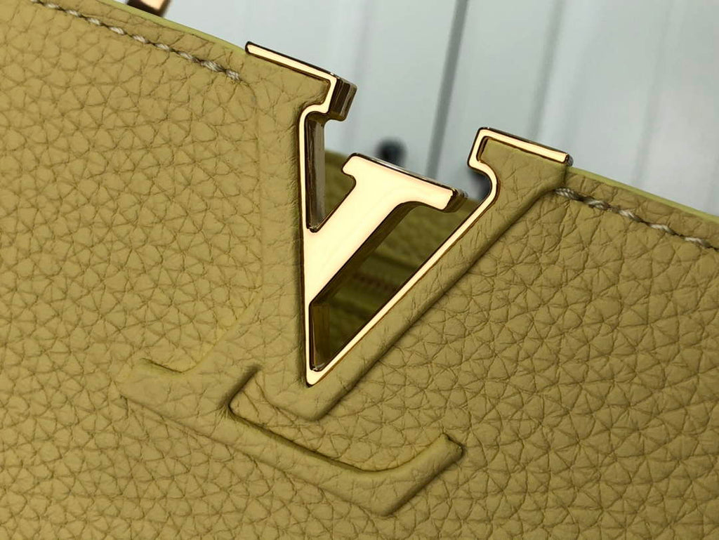 LV M58586 Louis Vuitton Capucines BB Handbag Yellow