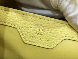 LV M58586 Louis Vuitton Capucines BB Handbag Yellow - Default Title - View 4